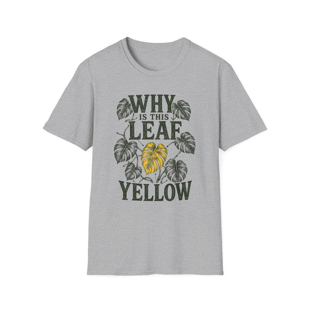 Why Is This Leaf Yellow T-Shirt