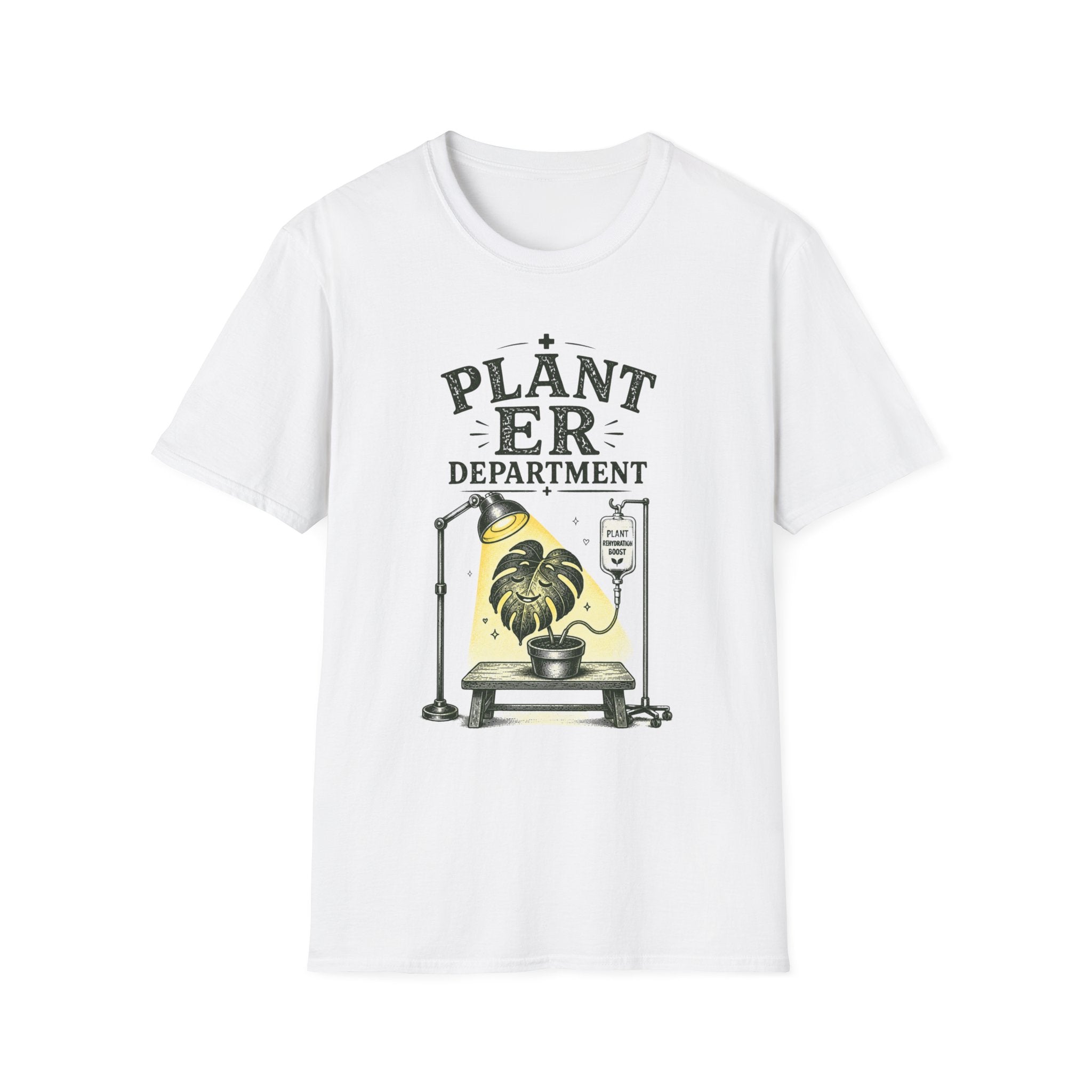 Planter Department T‑Shirt — Funny Plant Lover Gardening Tee