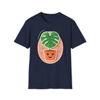 Happy Monstera One Leaf T-Shirt