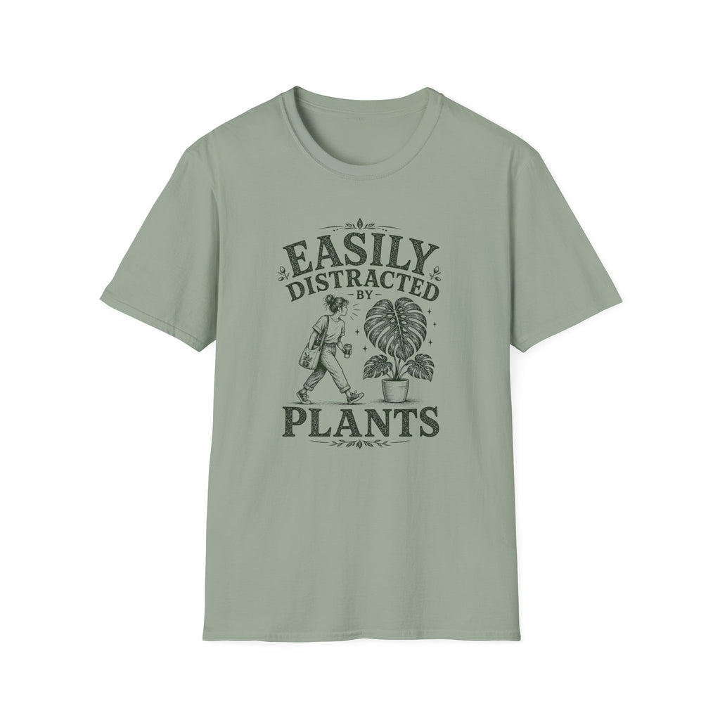 Easily Distracted By Plants T-Shirt