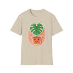 Happy Monstera One Leaf T-Shirt