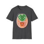 Happy Monstera One Leaf T-Shirt