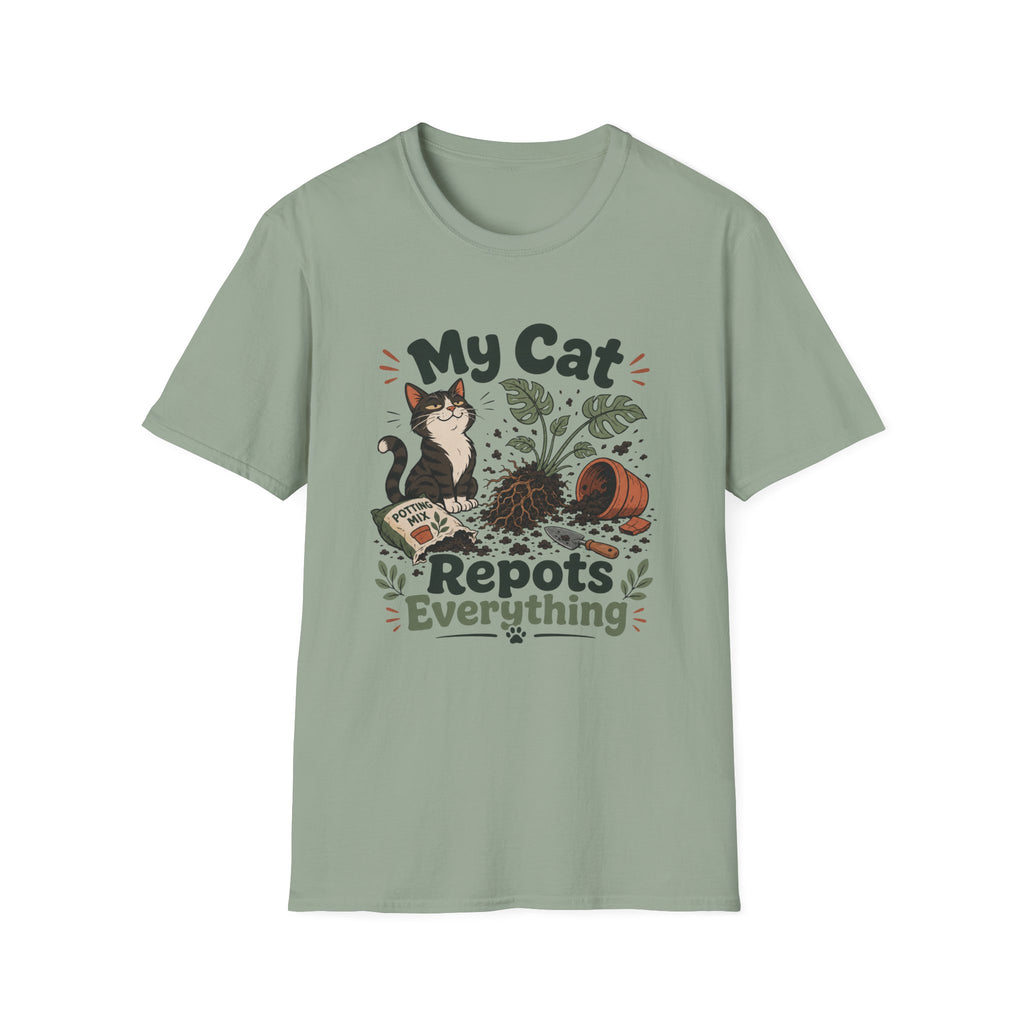 My Cat Repots Everything T-Shirt