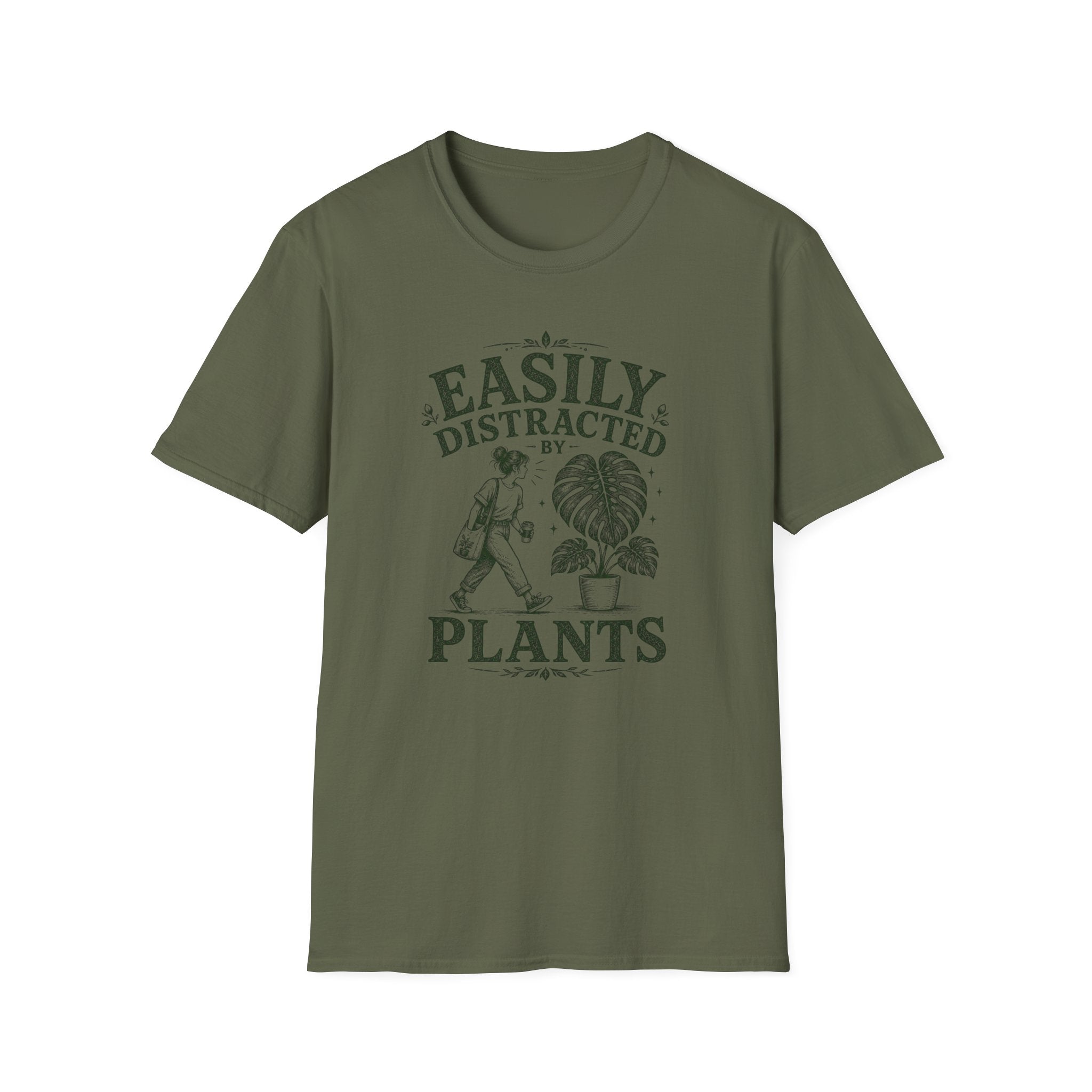 Easily Distracted By Plants T-Shirt