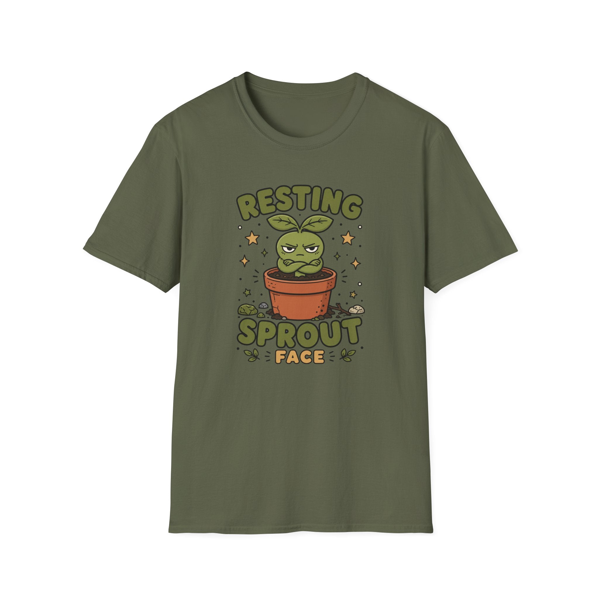 Resting Sprout Face  T-Shirt
