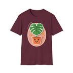 Happy Monstera One Leaf T-Shirt
