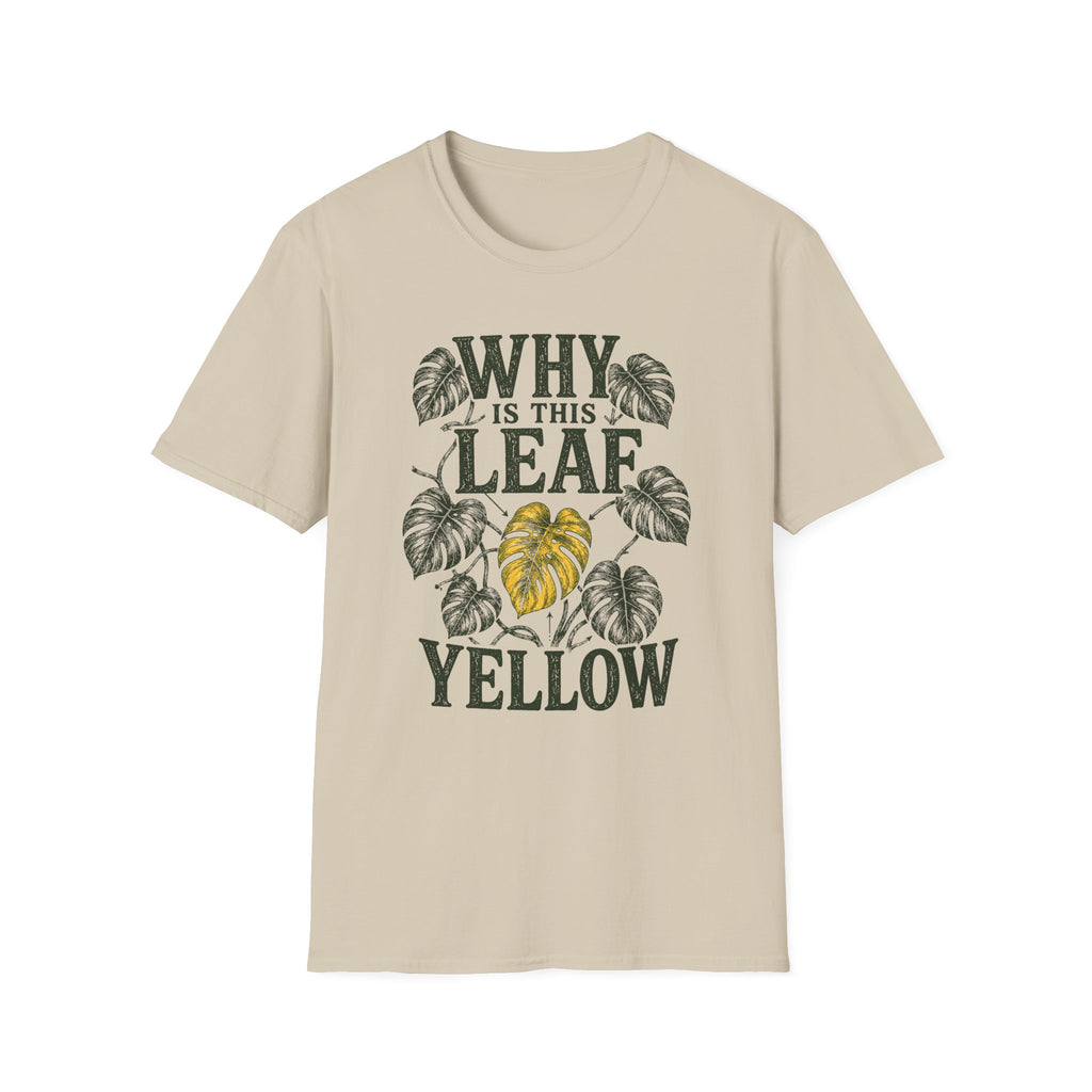 Why Is This Leaf Yellow T-Shirt