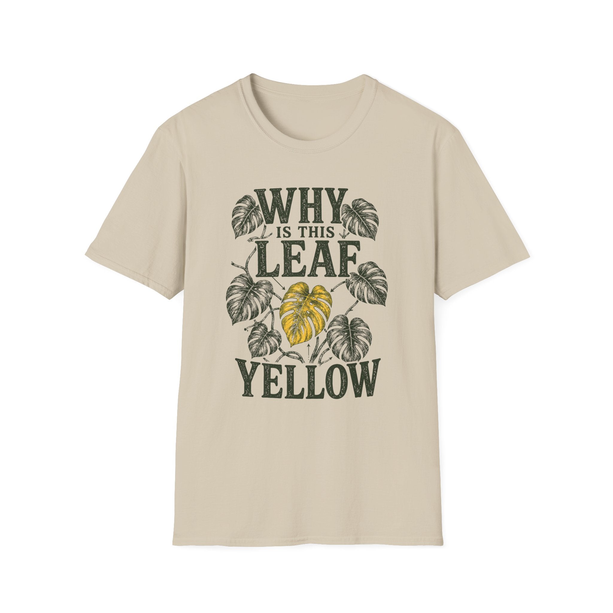Why Is This Leaf Yellow T-Shirt