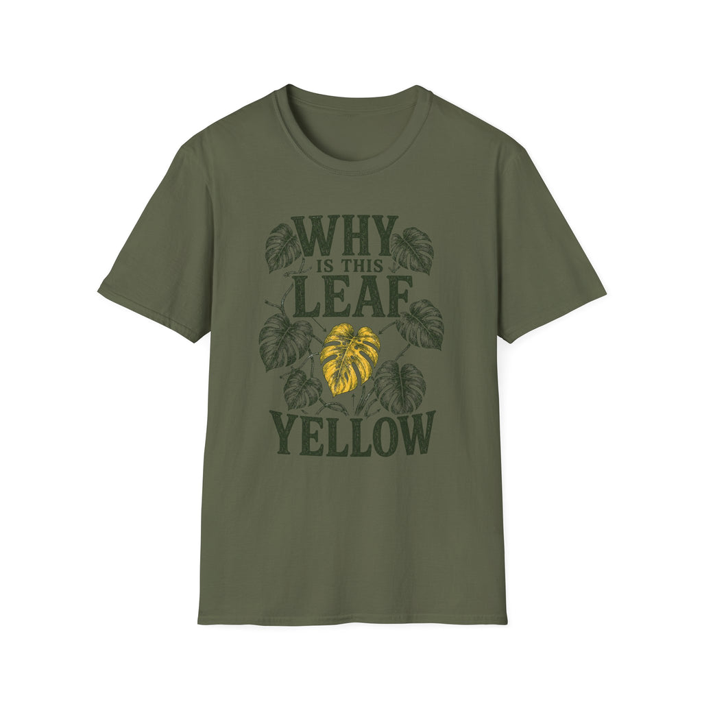 Why Is This Leaf Yellow T-Shirt