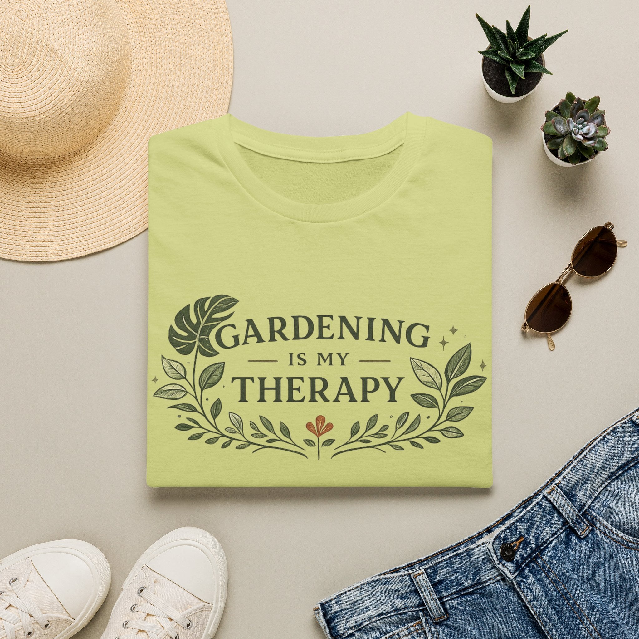 Gardening Is My Therapy T-Shirt