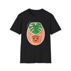 Happy Monstera One Leaf T-Shirt
