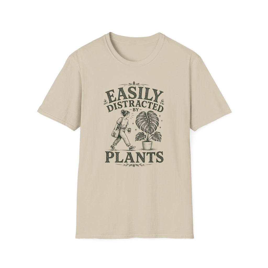 Easily Distracted By Plants T-Shirt