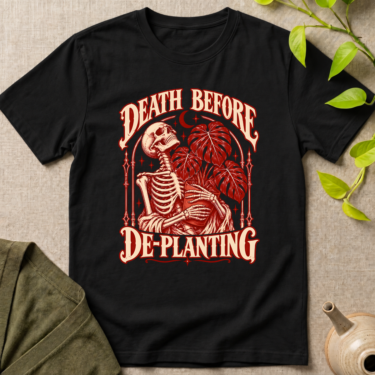Before De-Planting T-Shirt