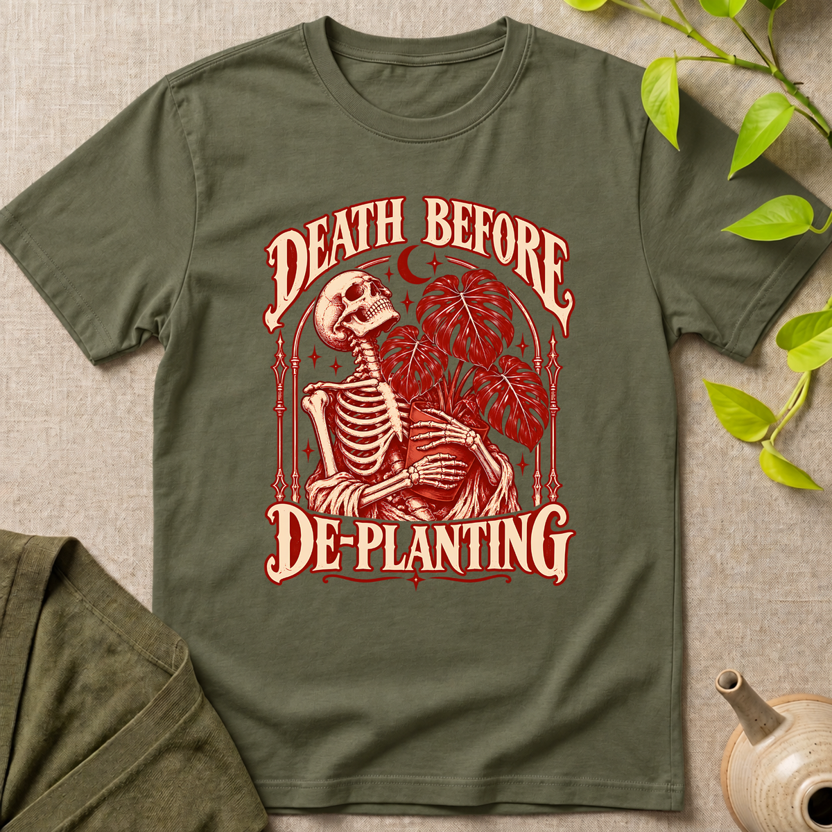 Before De-Planting T-Shirt