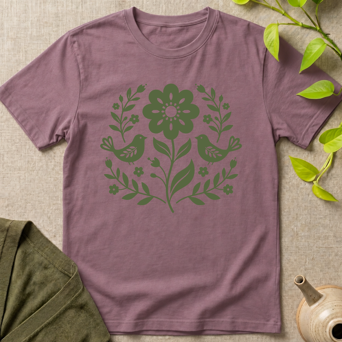 Birds & Blooms T-Shirt