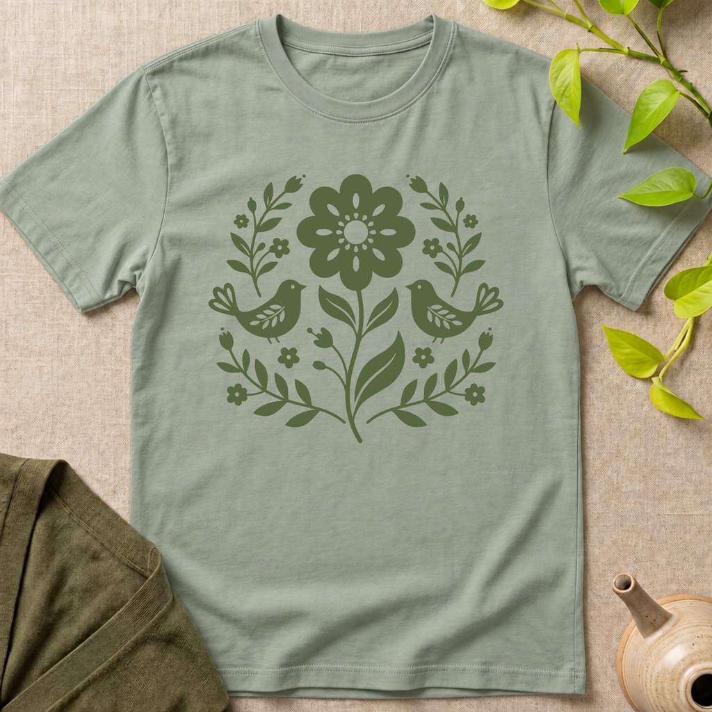 Birds & Blooms T-Shirt