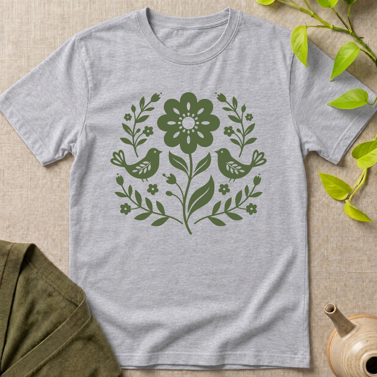 Birds & Blooms T-Shirt