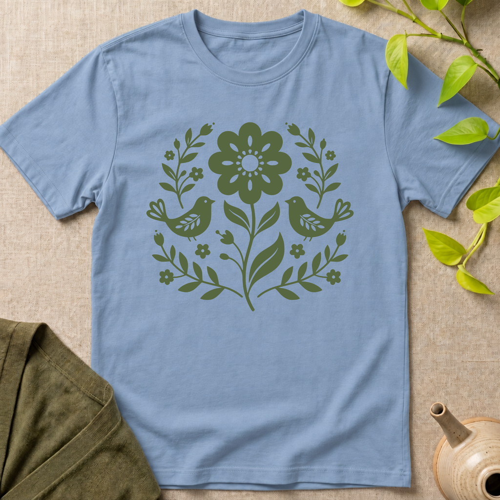 Birds & Blooms T-Shirt