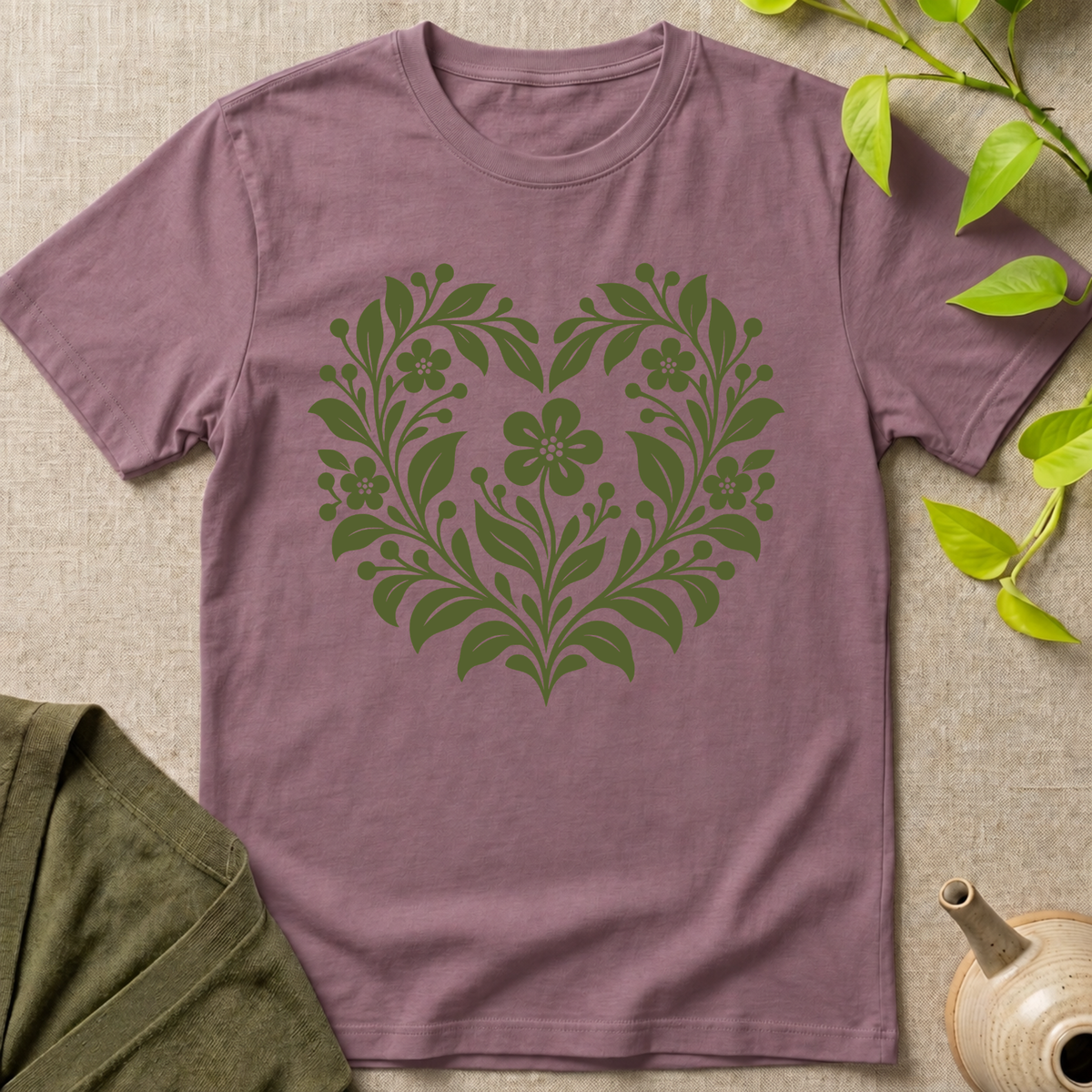 Botanical Heart T-Shirt