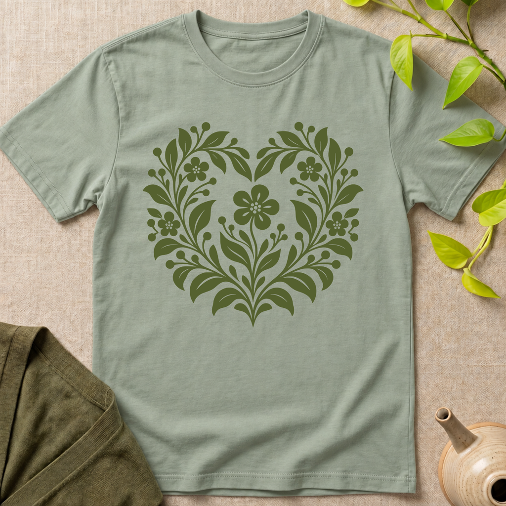 Botanical Heart T-Shirt