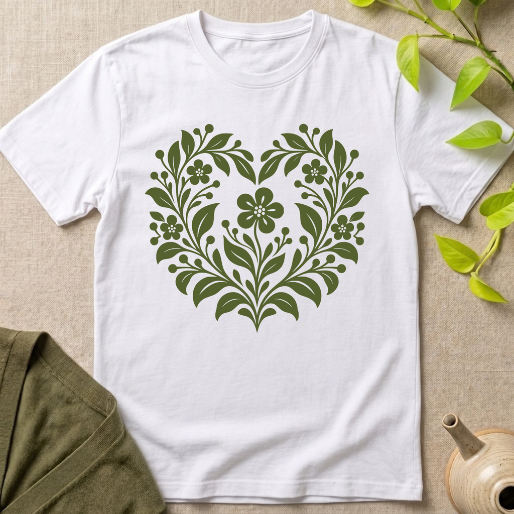 Botanical Heart T-Shirt