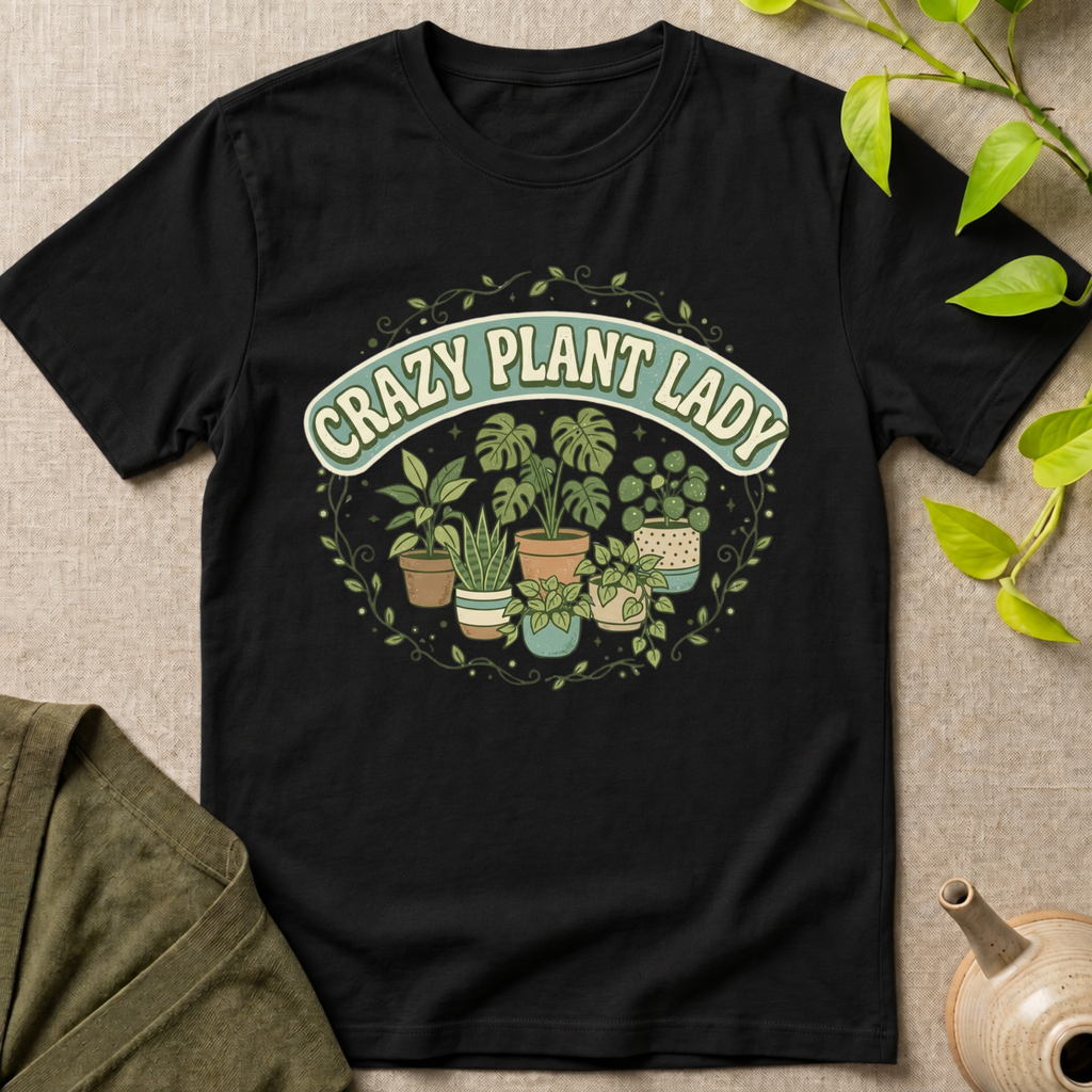 Crazy Plant Lady T-Shirt