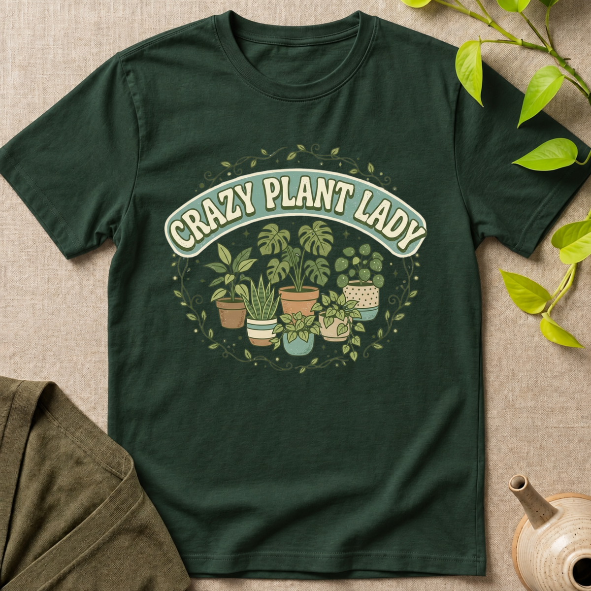 Crazy Plant Lady T-Shirt