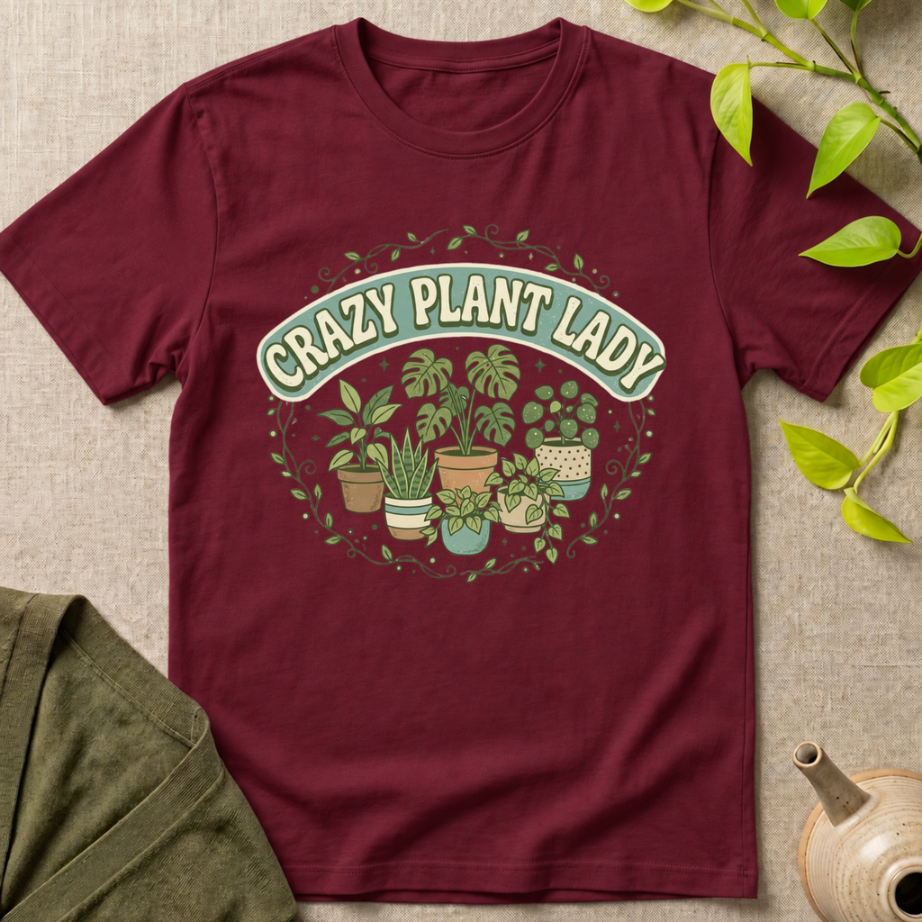 Crazy Plant Lady T-Shirt