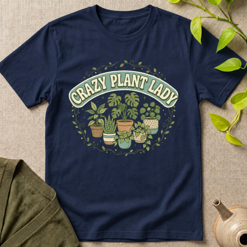 Crazy Plant Lady T-Shirt