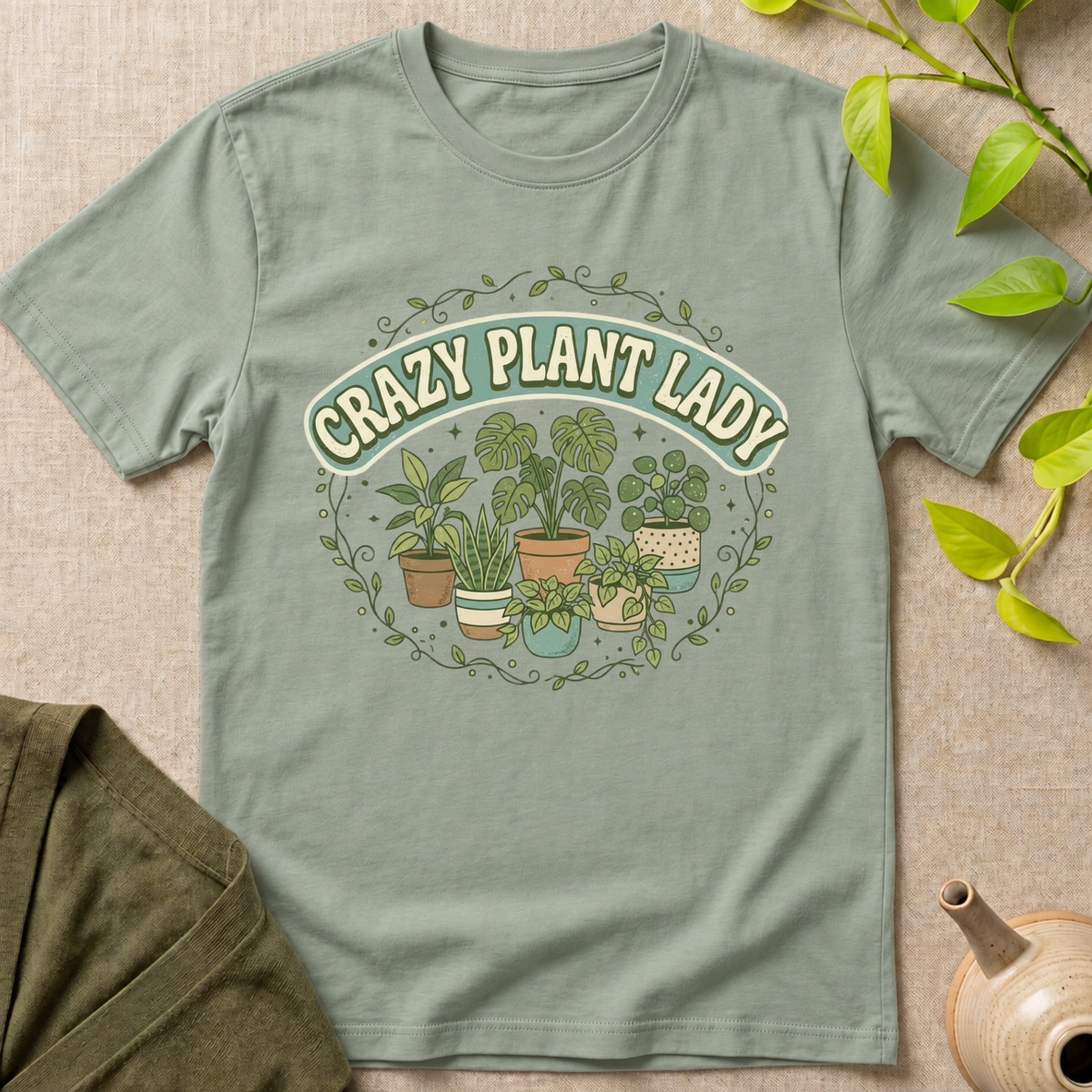 Crazy Plant Lady T-Shirt