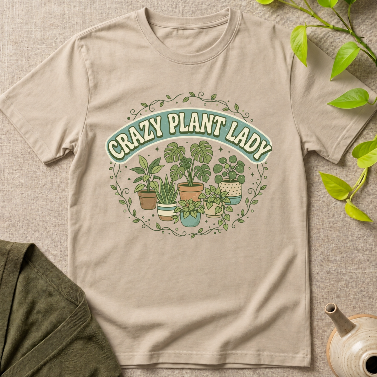 Crazy Plant Lady T-Shirt
