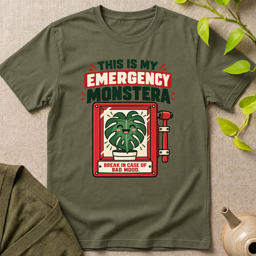 Emergency Monstera T-Shirt