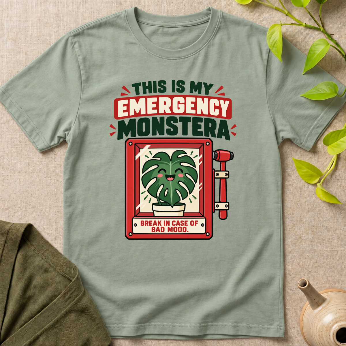 Emergency Monstera T-Shirt