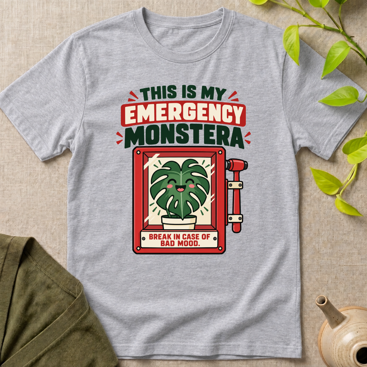 Emergency Monstera T-Shirt
