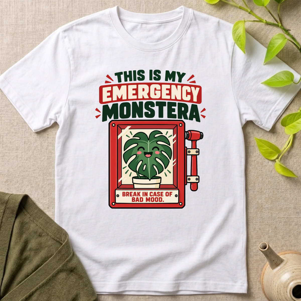 Emergency Monstera T-Shirt