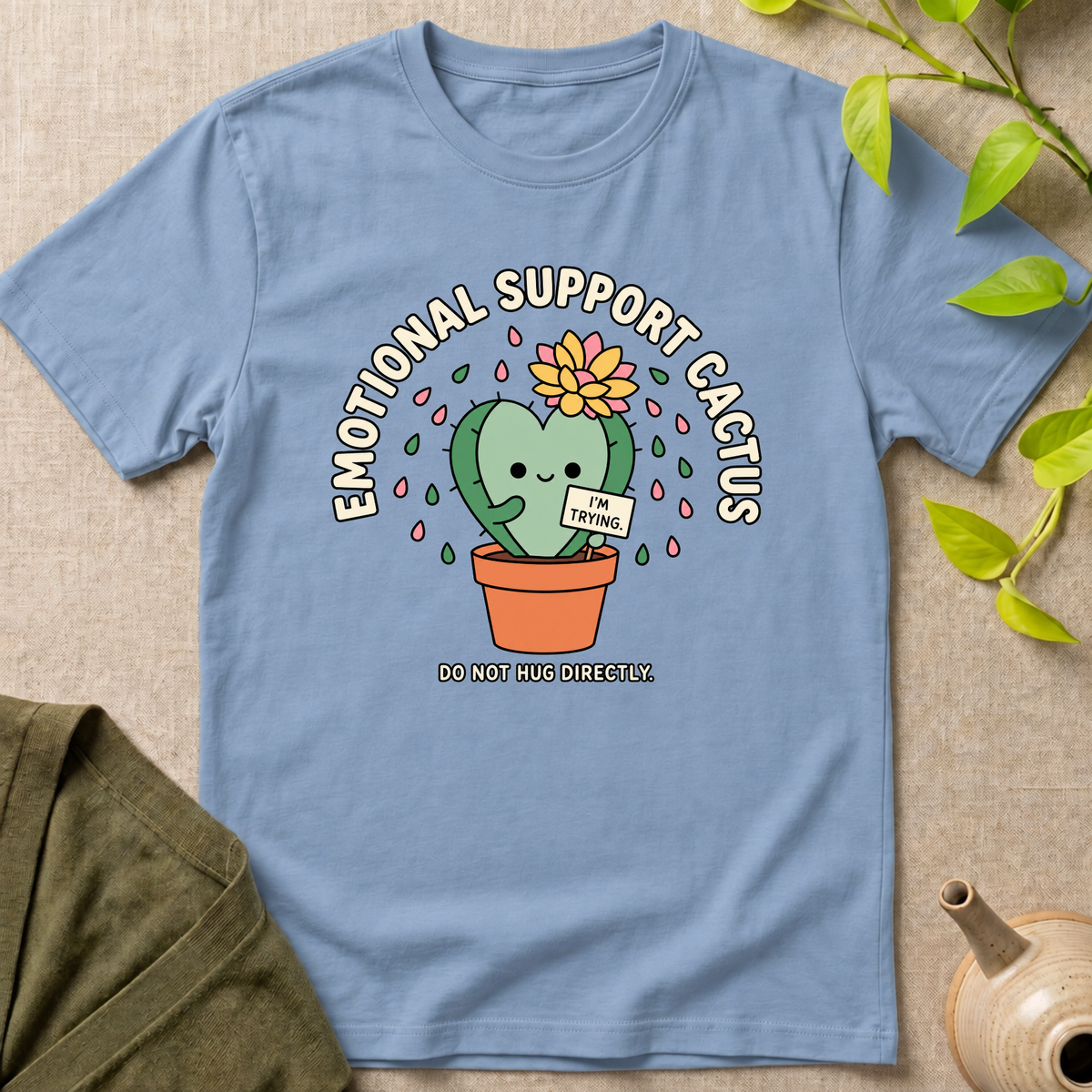 Emotional Support Cactus T-Shirt