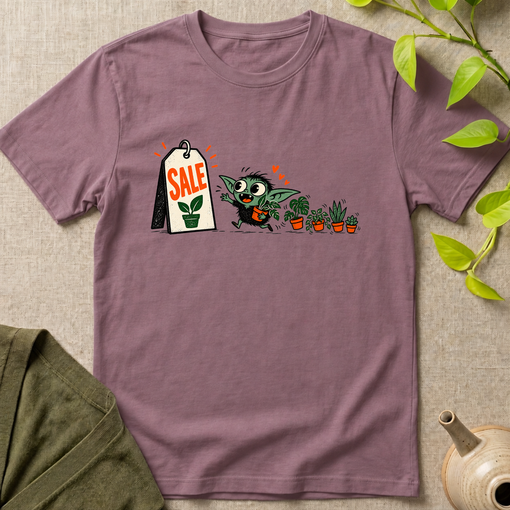 Excited Monster Plant T-Shirt