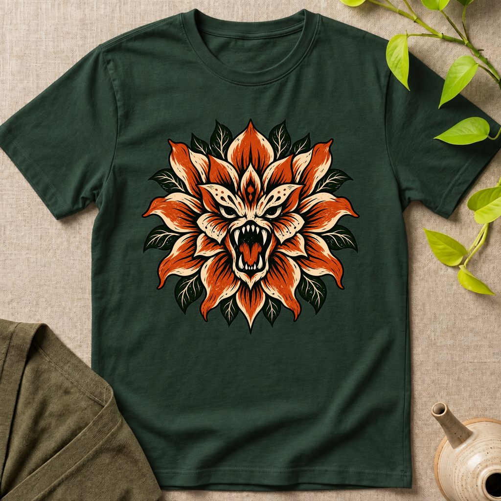 Fierce Monstrous Flower T-Shirt