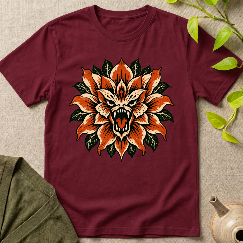 Fierce Monstrous Flower T-Shirt
