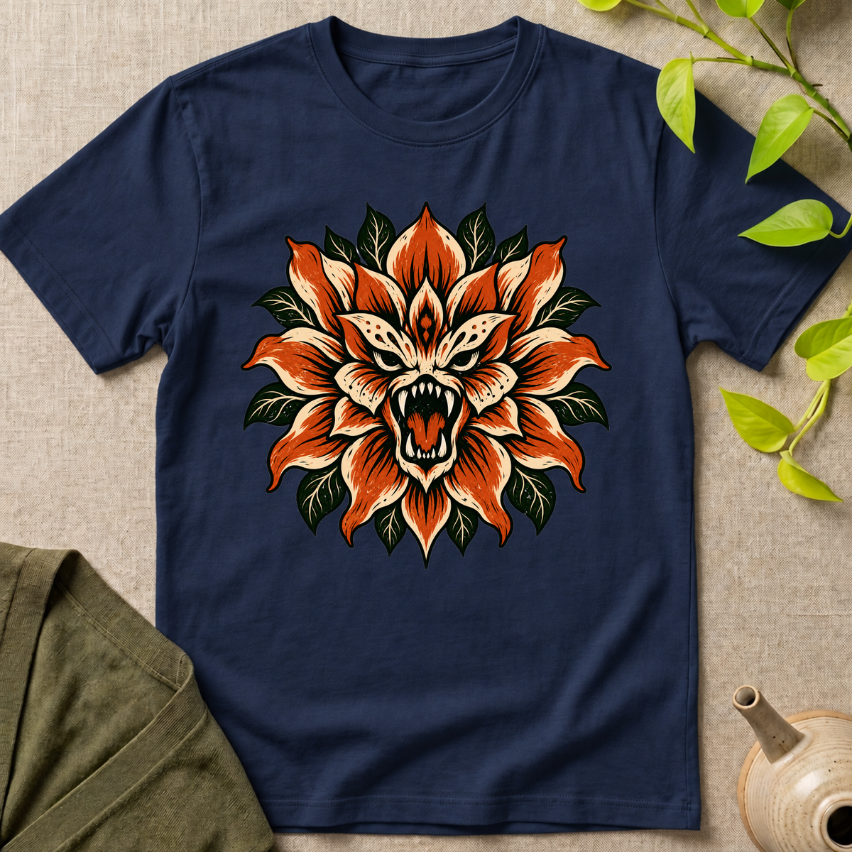Fierce Monstrous Flower T-Shirt