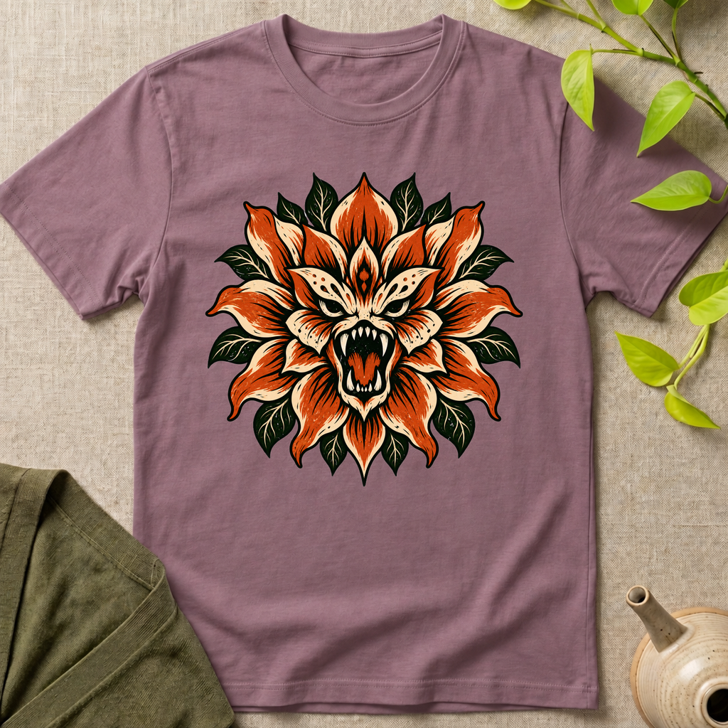 Fierce Monstrous Flower T-Shirt