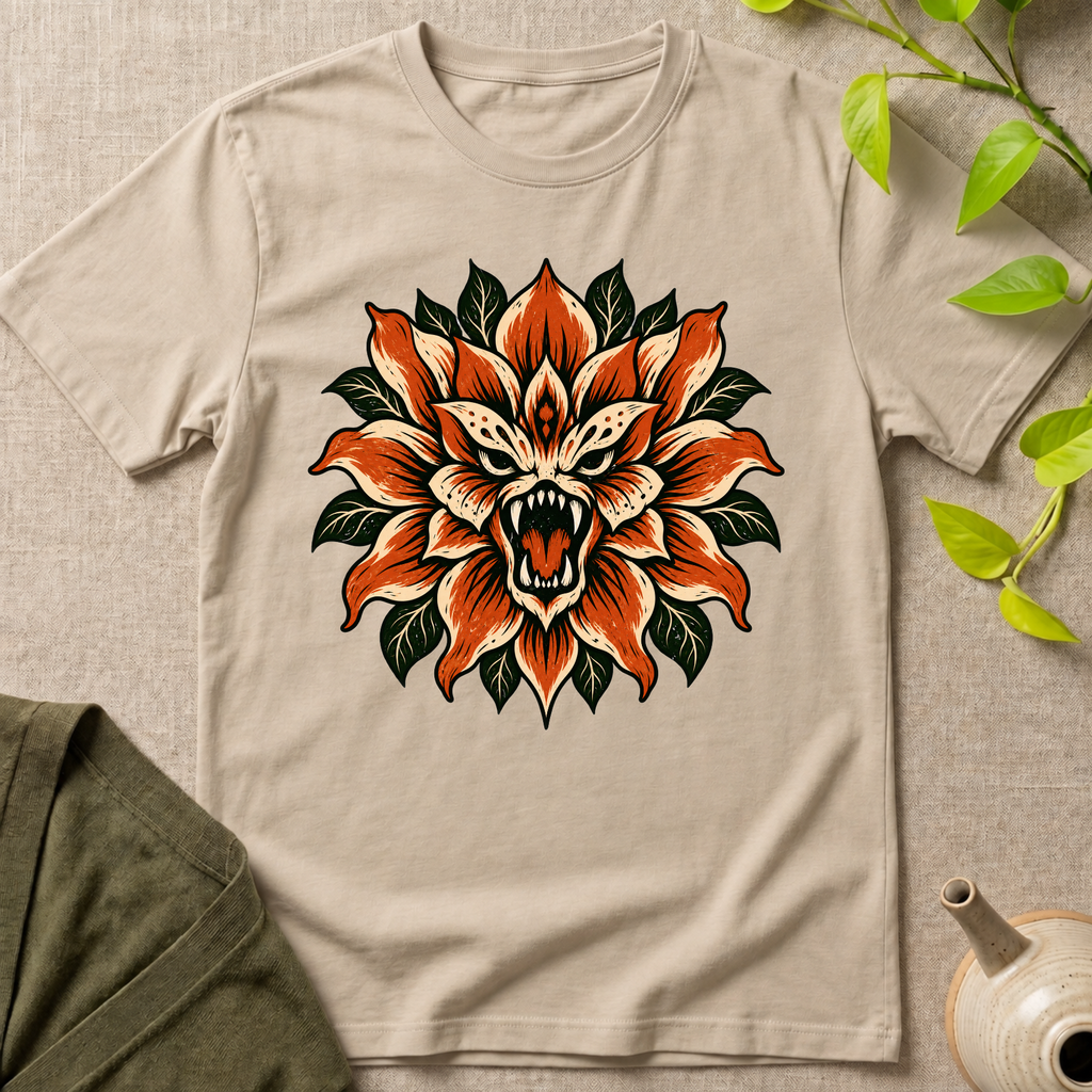 Fierce Monstrous Flower T-Shirt