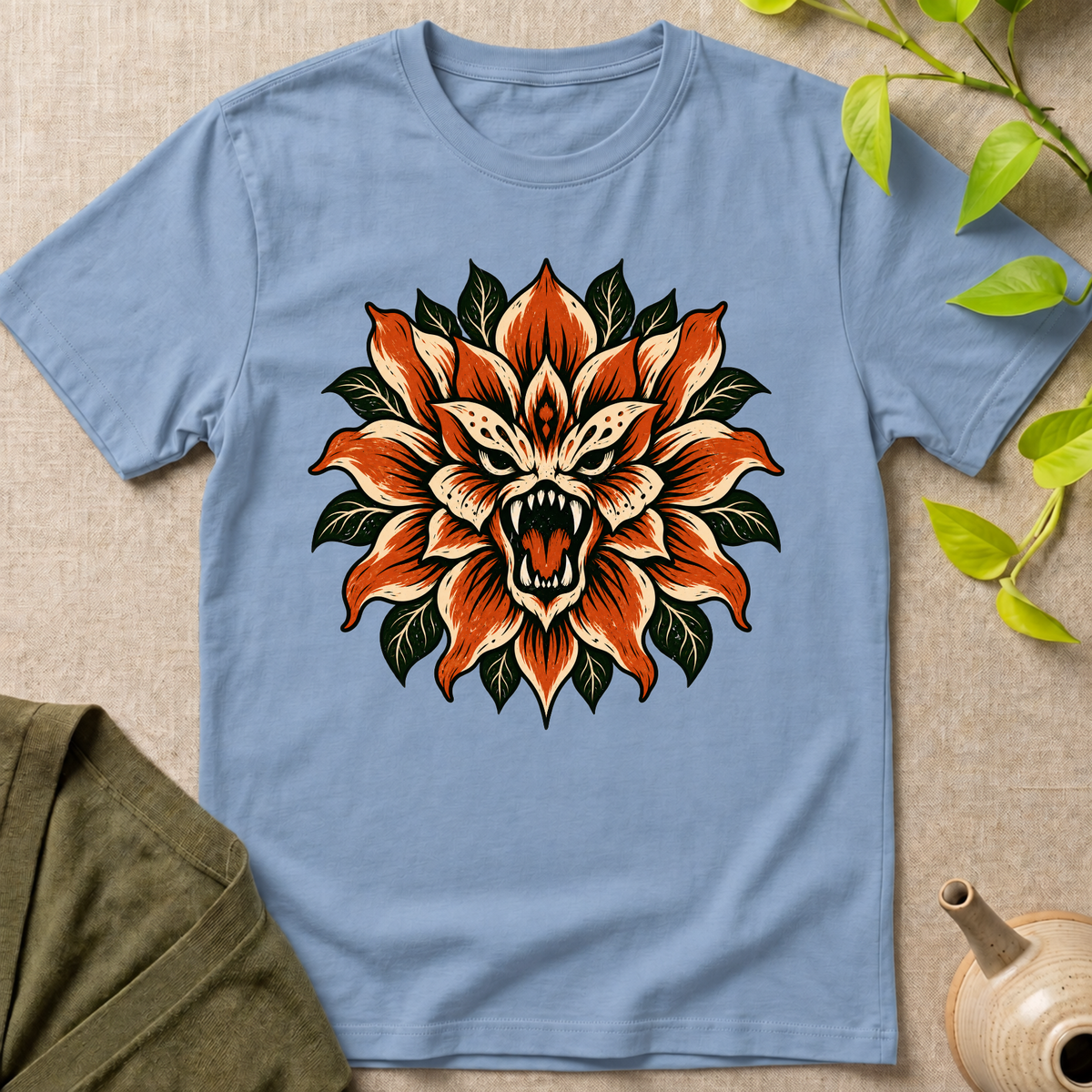 Fierce Monstrous Flower T-Shirt