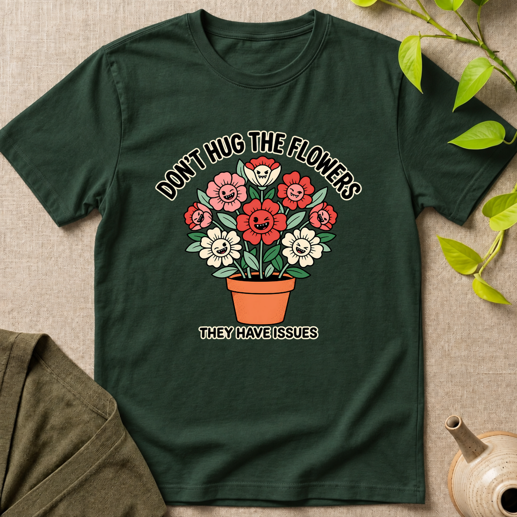 Flowers Issues T-Shirt