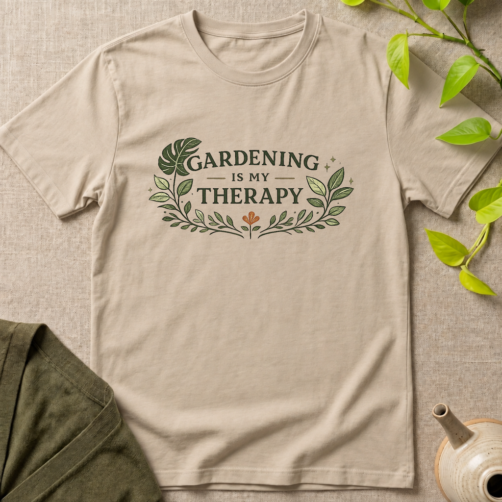 Gardening Is My Therapy T-Shirt