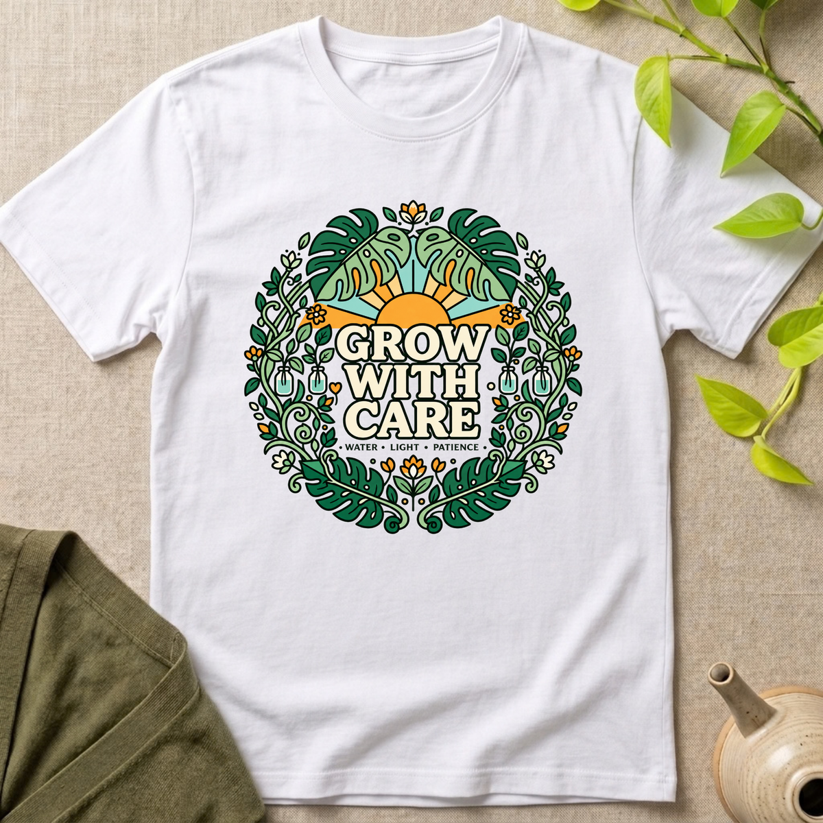 Grow With Care T-Shirt
