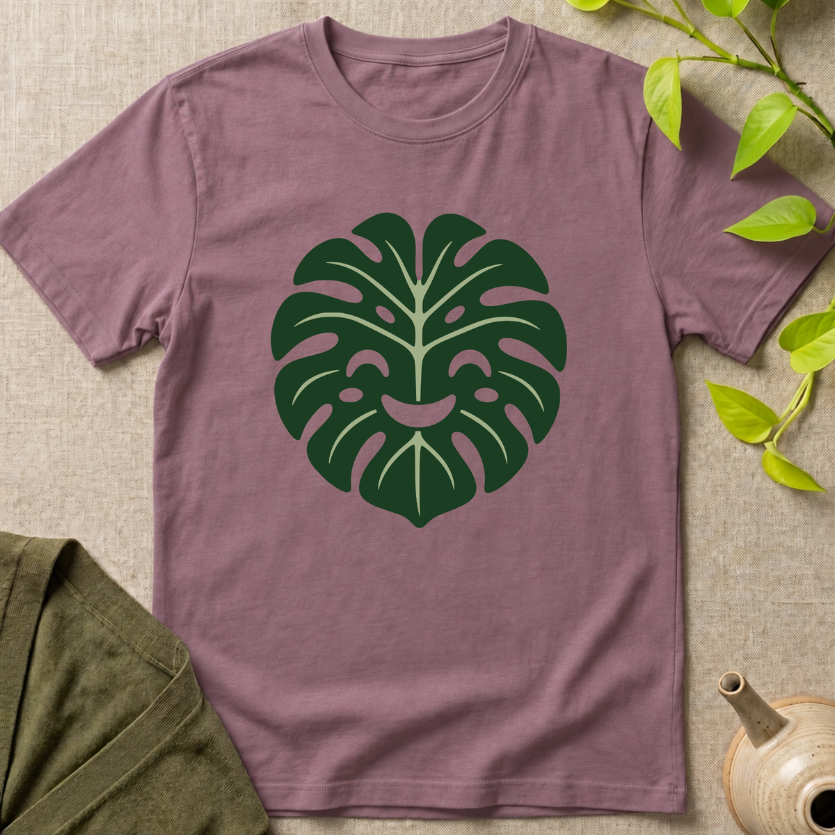 Happy Monstera T-Shirt