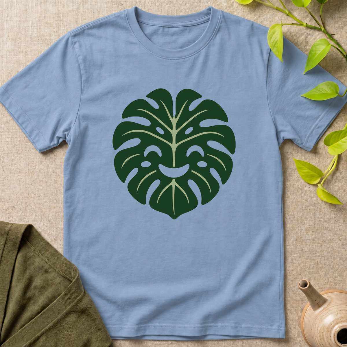 Happy Monstera T-Shirt