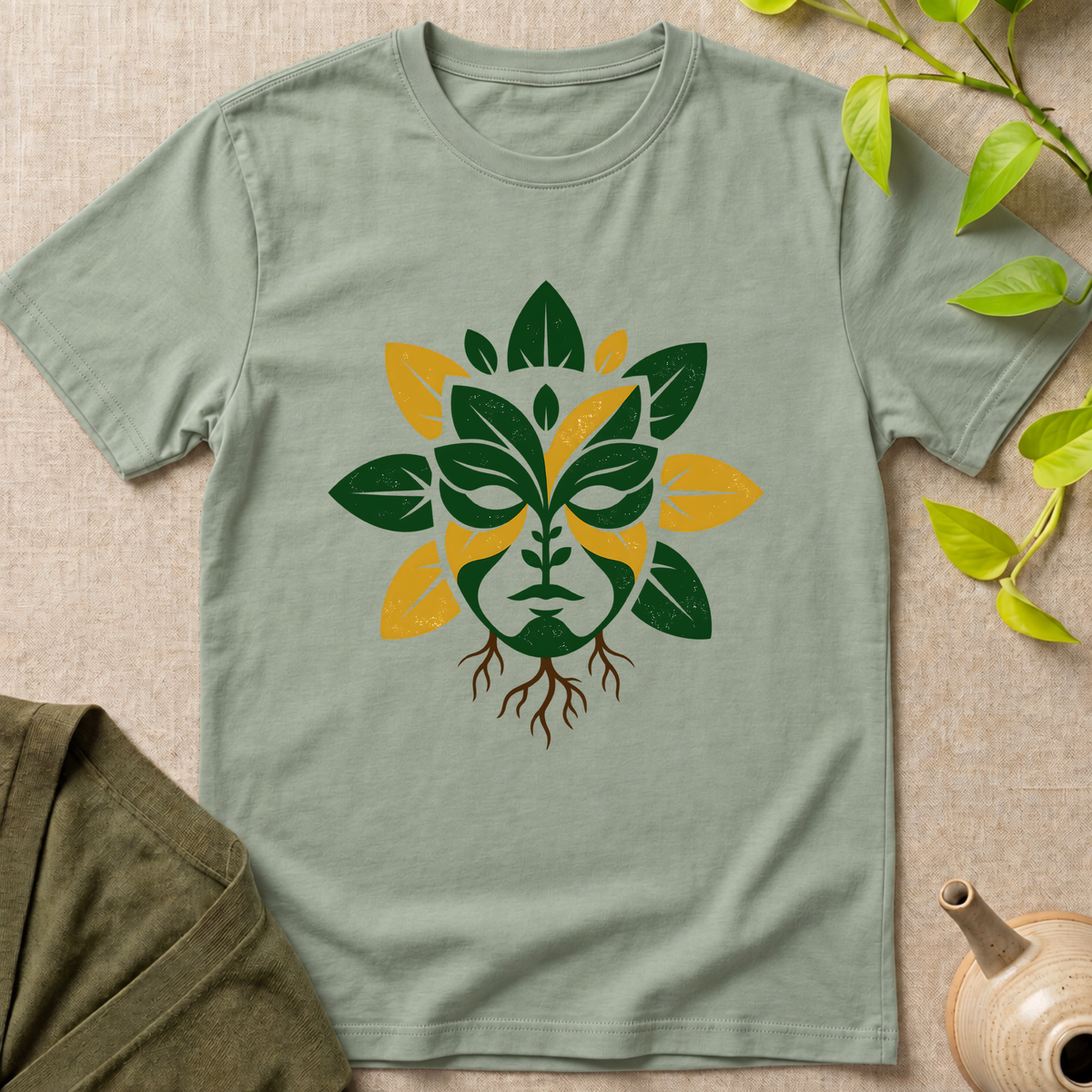 Leaf Mask T-Shirt