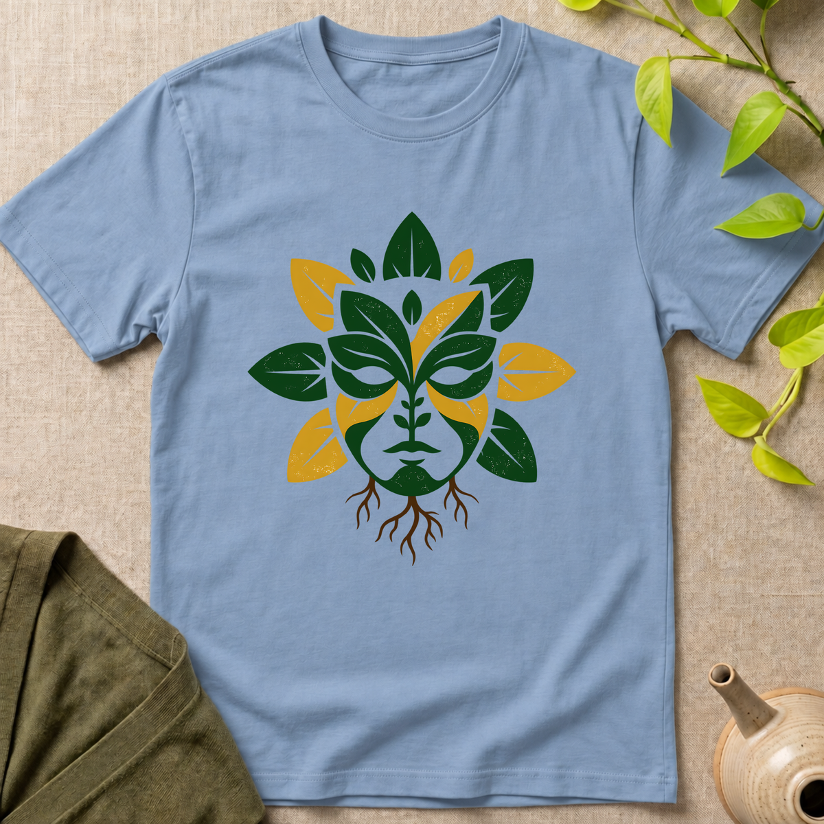 Leaf Mask T-Shirt